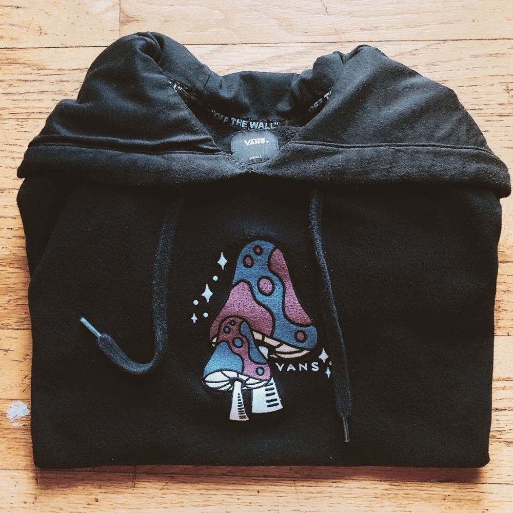 Vans Reworked Cropped Mushroom Hoodie